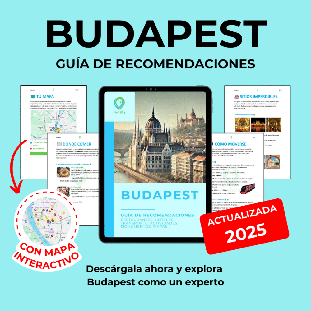Guías de recomendaciones - BUDAPEST | Consejos, transportes, mapas, restaurantes, actividades, apps