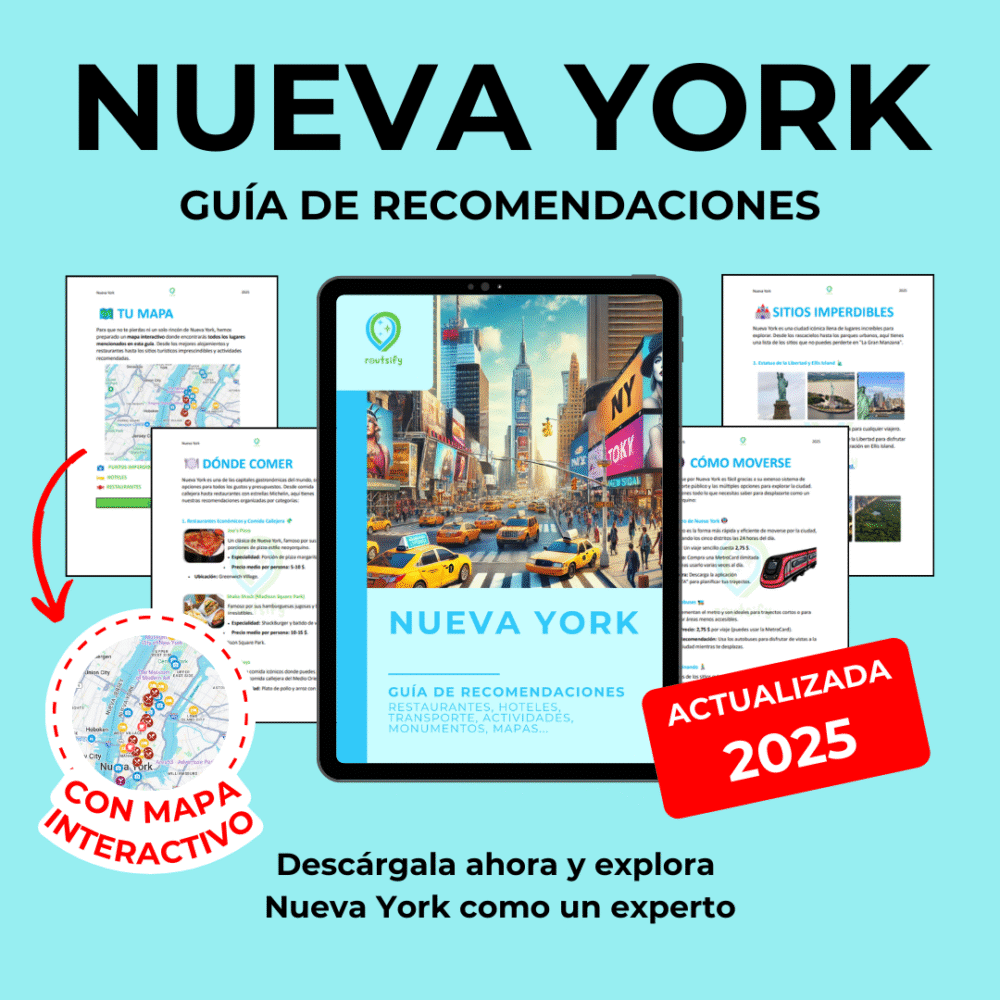 Guías de recomendaciones - NUEVA YORK | Consejos, transportes, mapas, restaurantes, actividades, apps