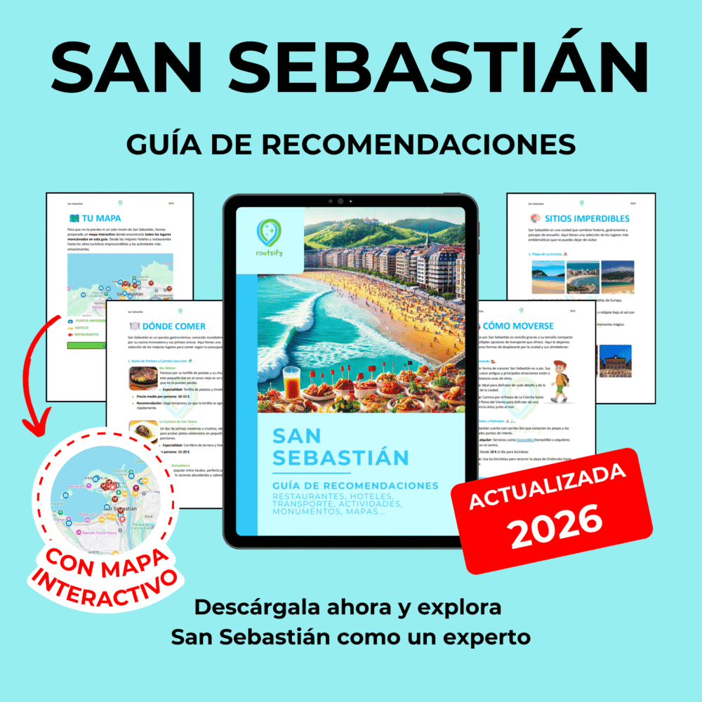 Guías de recomendaciones - SAN SEBASTIÁN - DONOSTI | Consejos, transportes, mapas, restaurantes, actividades, apps