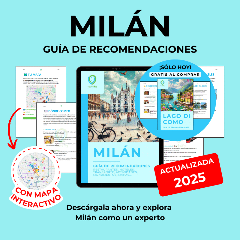 Guías de recomendaciones - MILAN | Consejos, transportes, mapas, restaurantes, actividades, apps