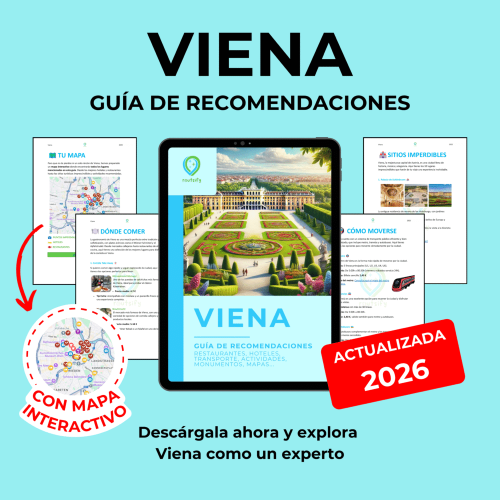 Guías de recomendaciones - VIENA | Consejos, transportes, mapas, restaurantes, actividades, apps
