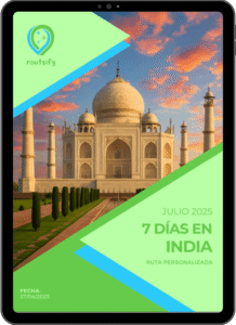 Ruta Personalizada Portada Ruta Personalizada a la India Routsify