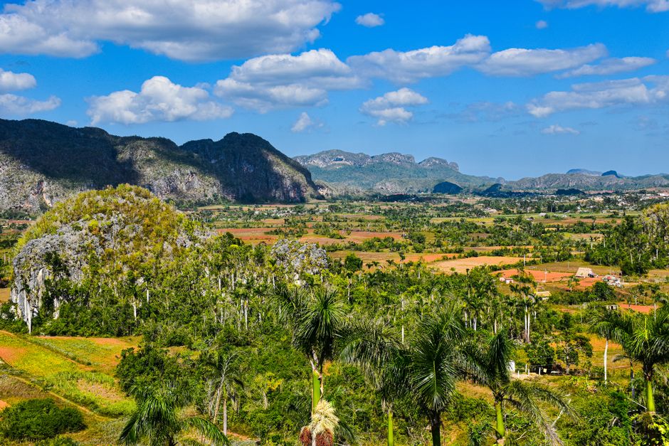 Cuba en 10 días: La Habana, Viñales, Trinidad y playa Valle de Viñales con plantaciones de tabaco en Cuba